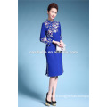 Grosses soldes!!! Chine Vente en gros de style Liyuan Fashion Elegant Royal Blue Coats